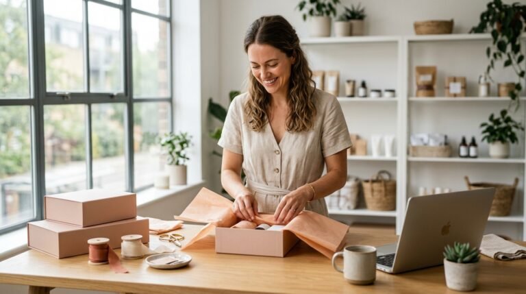 E-Ticaret Sipariş Paketleyen Girişimci ve Çalışma Alanı